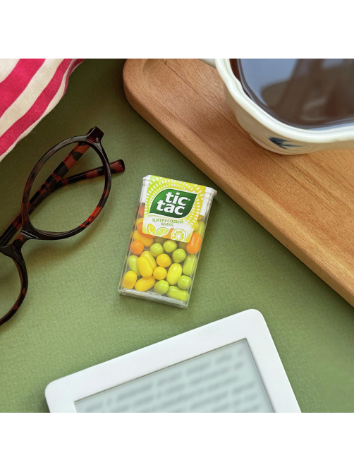 Драже Tic Tac цитрусовый микс, 16г x 12 шт