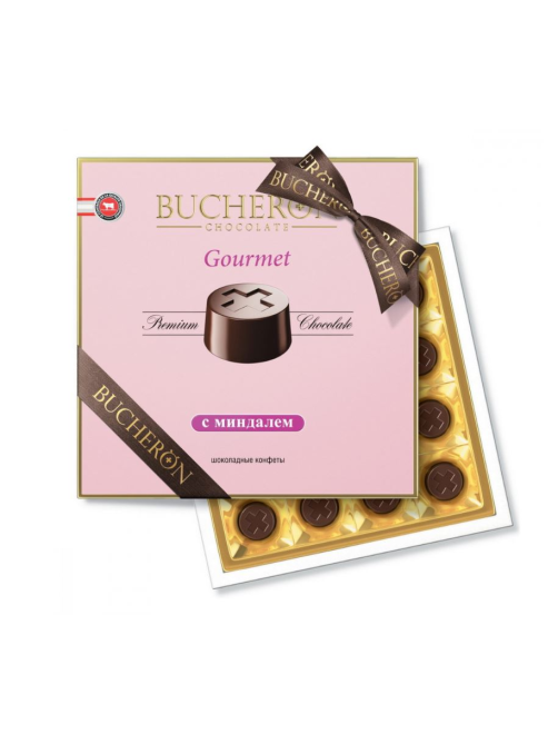 Набор шоколадных конфет Bucheron Gourmet с миндалем, 180г