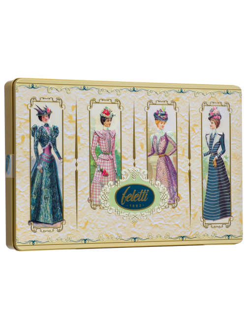 Набор шоколадных конфет Feletti 1882 Latta Dama пралине ассорти, 300г