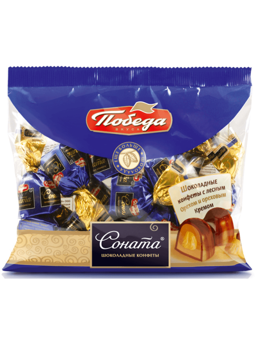 Конфеты Победа вкуса Соната шоколадные, 200г