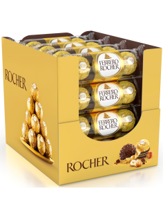 Конфеты Ferrero Rocher шоколадные, 37.5г x 16 шт