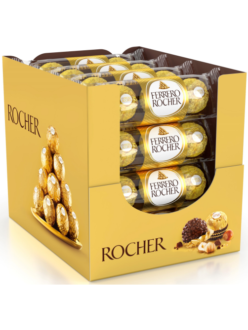 Конфеты Ferrero Rocher шоколадные, 37.5г x 16 шт