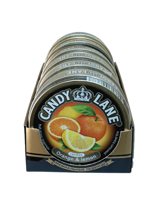 Леденцы Candy Lane Апельсин и лимон, 200г