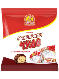 Конфеты Маленькое чудо сливочное с орехом, 206г