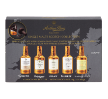 Набор шоколадных конфет Anthon Berg Single Malt Scotch Whisky Collection Ассорти с виски, 78г