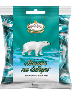 Конфеты Славянка Мишка на севере, 1кг