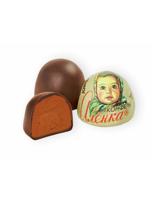 Конфеты Красный Октябрь Аленка крем брюле купол, 1кг