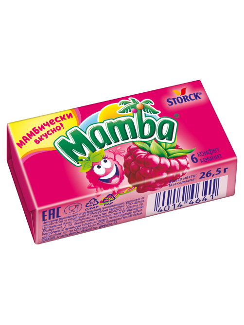 Конфеты жевательные Mamba Ассорти, 26г