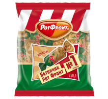 Конфеты Рот Фронт Батончики с орехами, 250г
