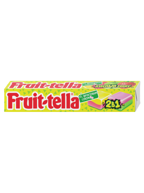 Конфеты жевательные Fruittella Кислый микс, 41г