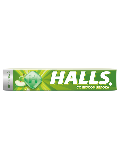 Леденцы Halls яблоко, 25г x 12 шт