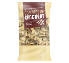 Конфеты Co Barre De Chocolat мультизлаковые белая глазурь, 1кг