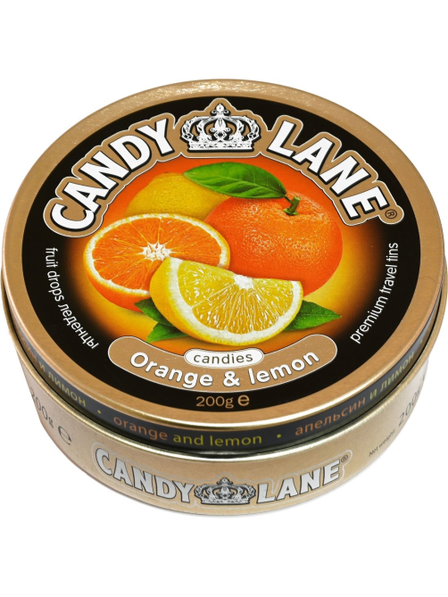 Леденцы Candy Lane Апельсин и лимон, 200г