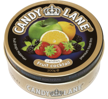 Леденцы Candy Lane Фруктовый коктейль, 200г