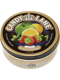 Леденцы Candy Lane Фруктовый коктейль, 200г