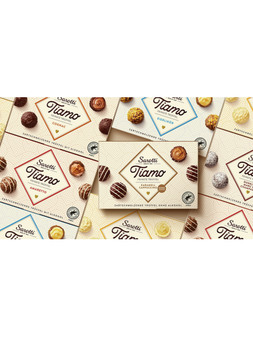 Набор шоколадных конфет Sarotti Tiamo Truffle Ассорти, 200г