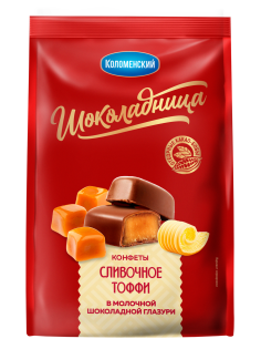 Конфеты желейные Шоколадница сливочное тоффи, 160г