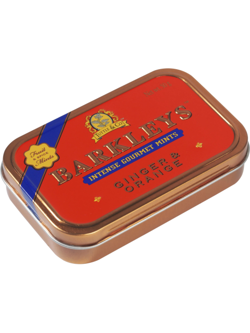 Леденцы Barkleys Mints Имбирь и апельсин, 50г