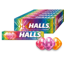 Леденцы Halls Colors, 25г x 12 шт