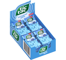 Драже Tic Tac Холодная мята освежающее, 16г x 12 шт