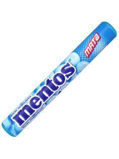 Драже жевательные Mentos Мята, 37.5г