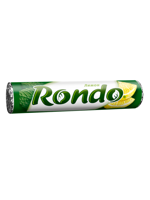Конфеты Rondo с ароматом лимона и мяты освежающие, 30г