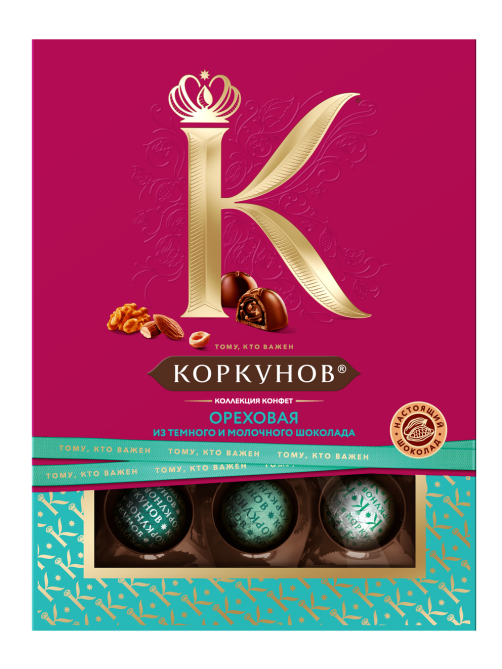 Конфеты Коркунов Ореховая коллекция, 110г