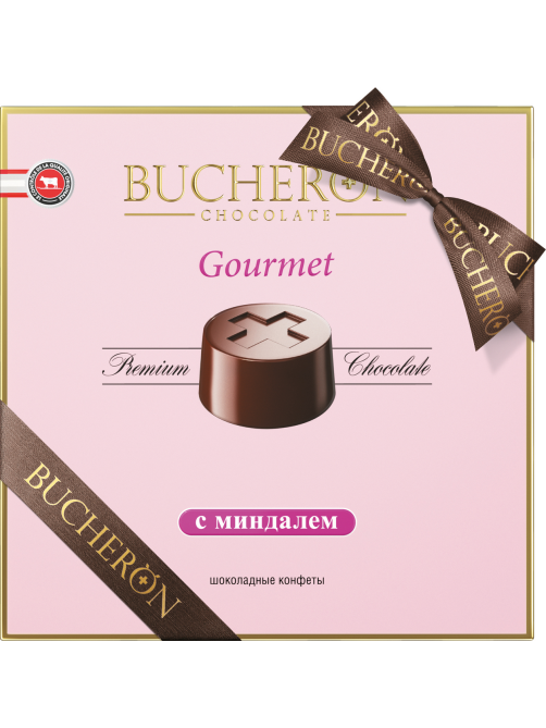 Набор шоколадных конфет Bucheron Gourmet с миндалем, 180г