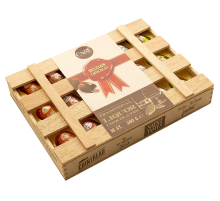 Набор шоколадных конфет Chocolaterie Carre Ассорти ликерные, 240г