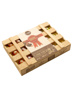 Набор шоколадных конфет Chocolaterie Carre Ассорти ликерные, 240г