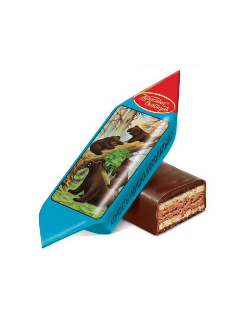 Конфеты Красный Октябрь Мишка Косолапый, 1кг x 5 шт