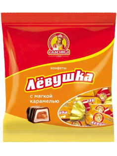 Конфеты Лёвушка с мягкой карамелью, 199г