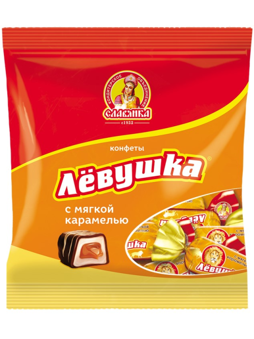 Конфеты Лёвушка с мягкой карамелью, 199г