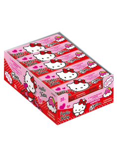 Конфеты жевательные Hello Kitty клубника и йогурт, 25г x 20 шт