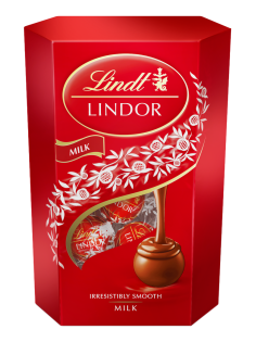 Набор конфет Lindt Lindor молочный шоколад с начинкой, 200г
