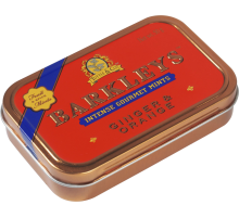 Леденцы Barkleys Mints Имбирь и апельсин, 50г