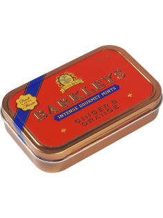 Леденцы Barkleys Mints Имбирь и апельсин, 50г