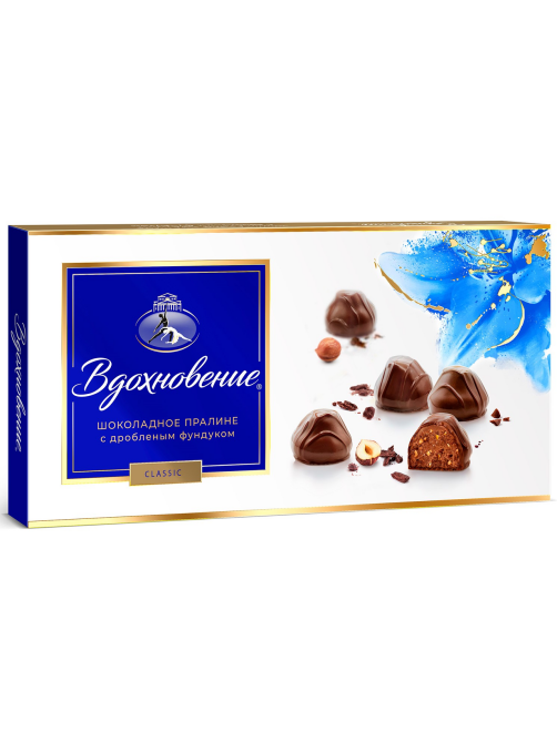 Конфеты Вдохновение с дробленым фундуком, 340г