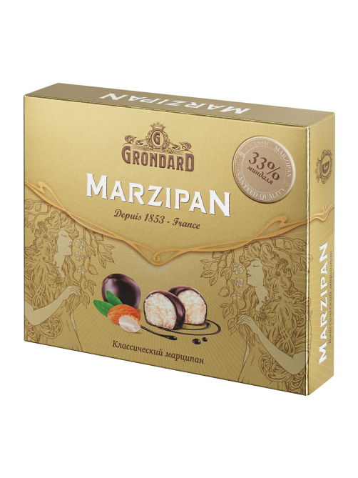 Конфеты Grondard марципановые классические, 126г