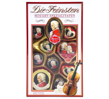Набор шоколадных конфет Mozart Reber Die Feinsten Mozart-Spezialitaten с марципаном, 218г
