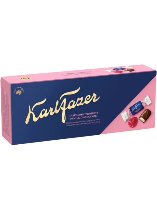 Конфеты Fazer Karl малиново-йогуртовая начинка, 250г