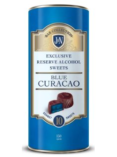 Конфеты J&N Bar Collection ликер блю кюрасао, 150г