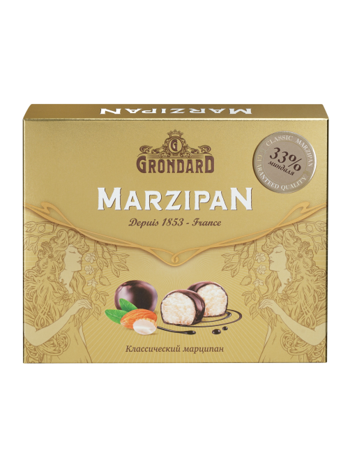 Конфеты Grondard марципановые классические, 126г