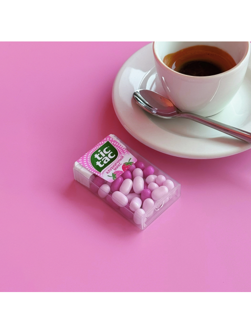 Драже Tic Tac Клубничный Микс освежающее, 16г x 12 шт