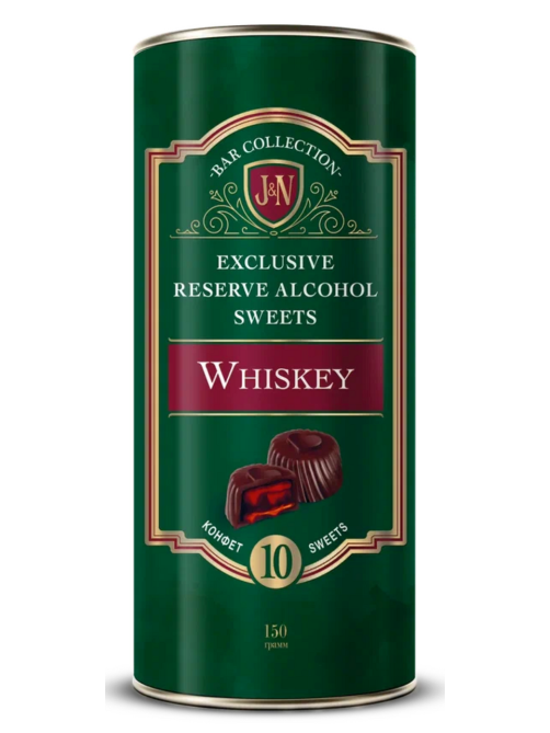 Конфеты J&N Bar Collection виски с колой, 150г