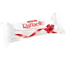 Конфеты в коробке Raffaello с цельным миндальным орехом в кокосовой обсыпке, 40г