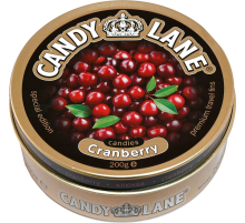 Леденцы Candy Lane Клюква, 200г