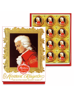 Набор конфет Reber Mozart 356 из горького шоколада, 240г