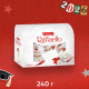 Конфеты в коробке Raffaello с цельным миндальным орехом в кокосовой обсыпке сундук, 240г
