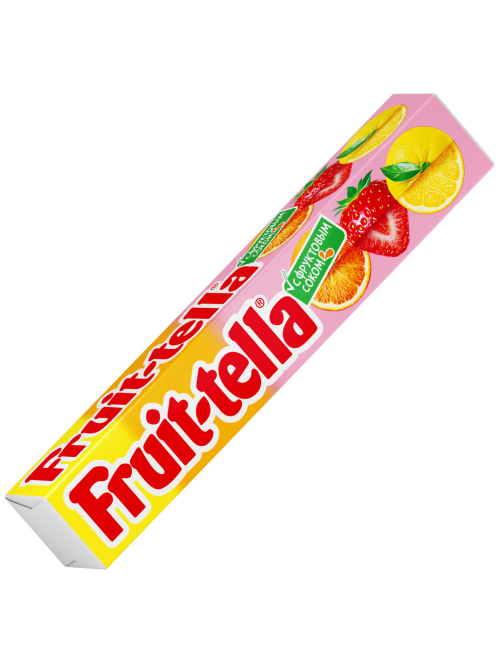 Конфеты жевательные Fruittella Ассорти с фруктовым соком, 41г